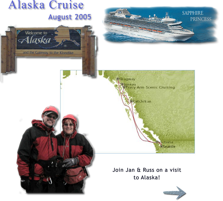 Join Jan & Russ on a visit
to Alaska!
